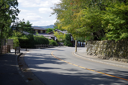 比叡山参道（登り口）の写真