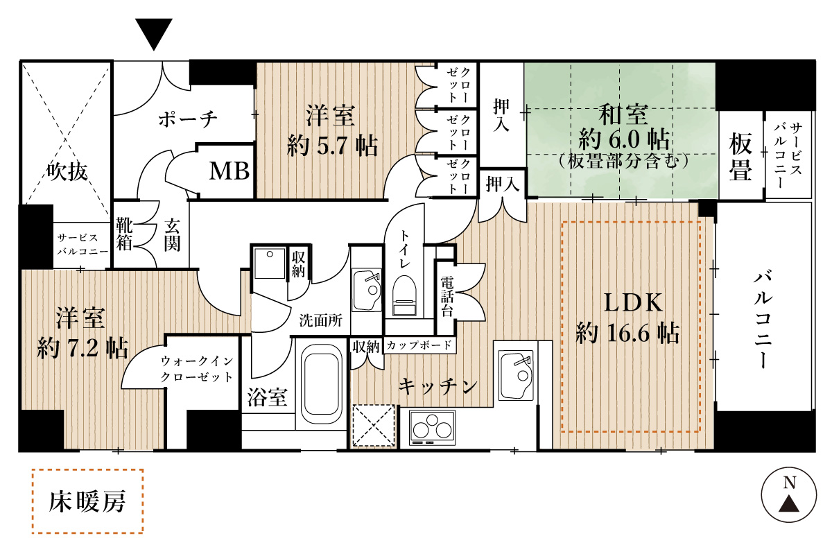 間取図