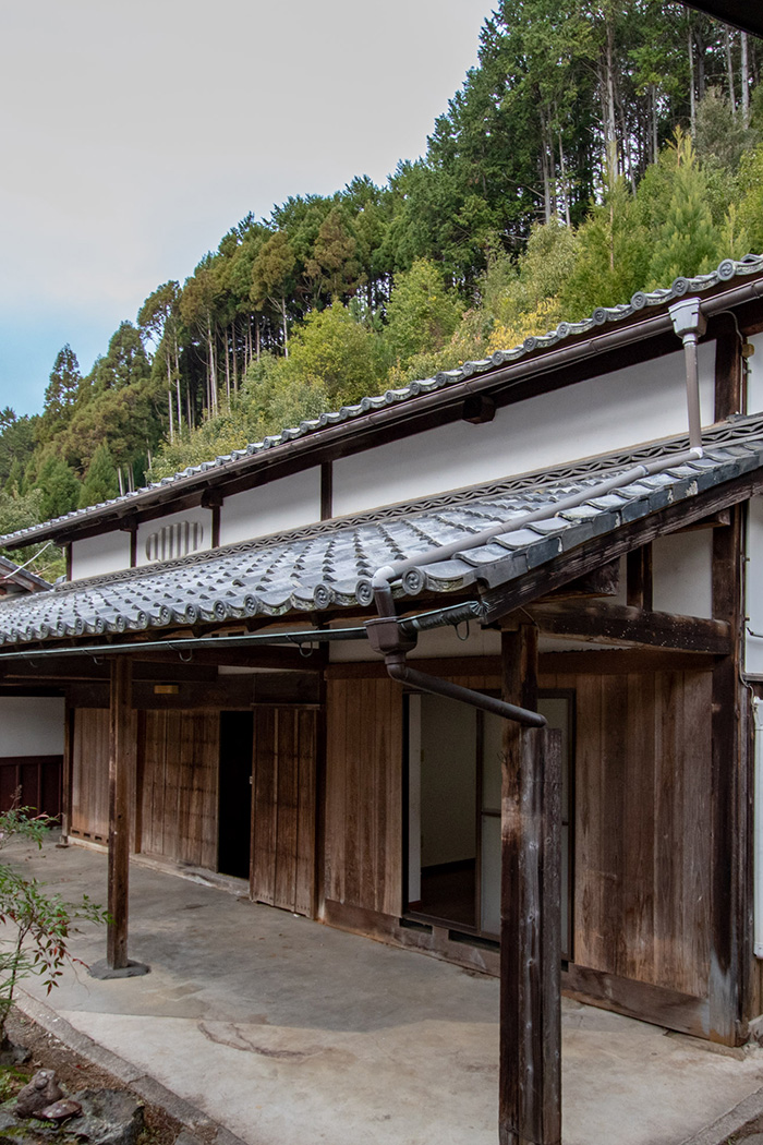 納屋の外観写真＿梅ケ畑のリノベーション済古民家（右京区梅ケ畑清水町）