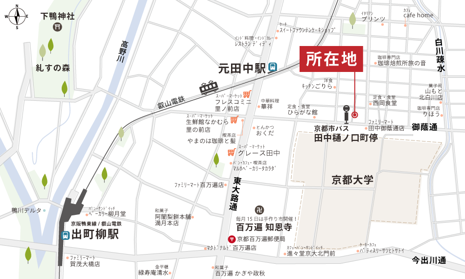 京別邸白川_地図